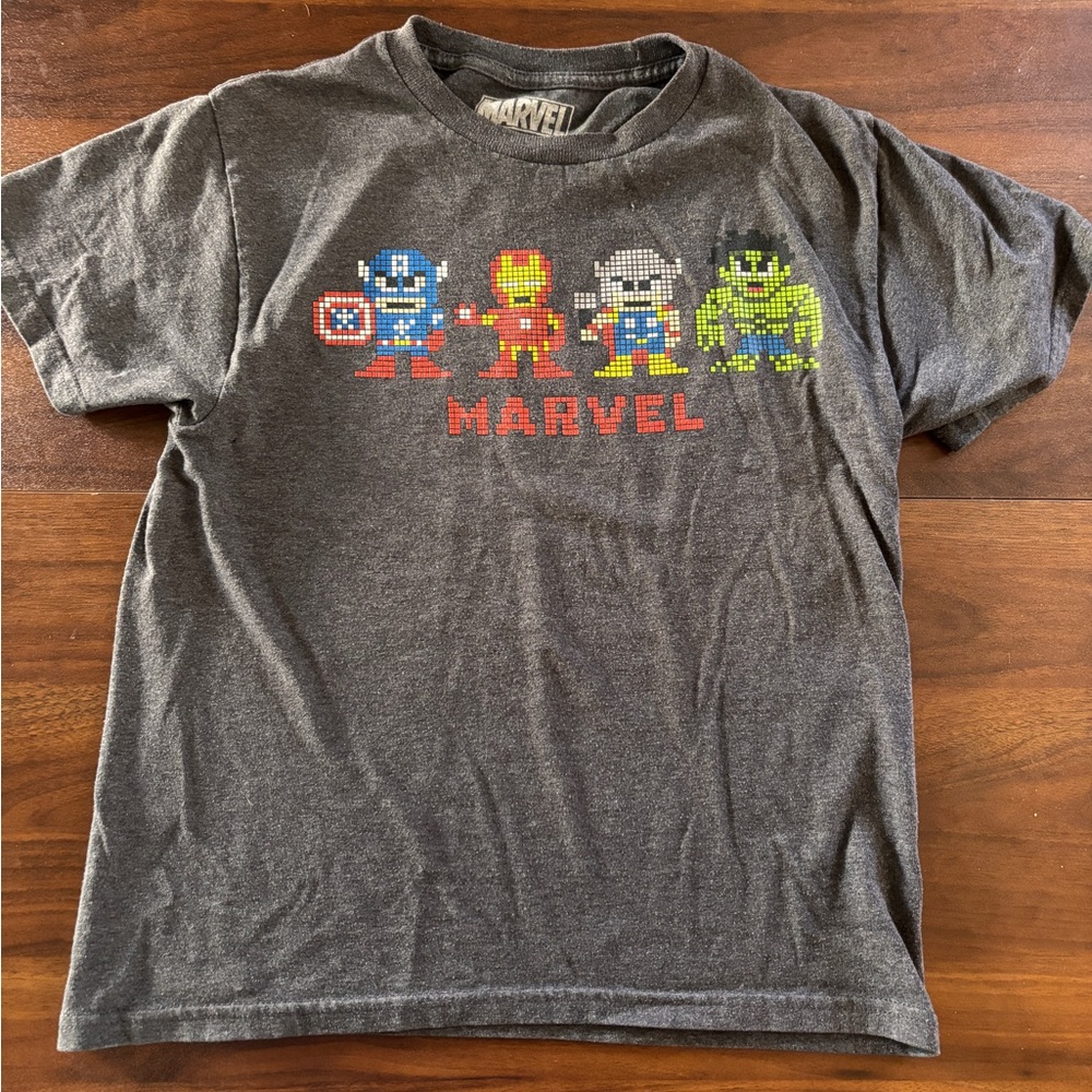 Marvel Charcoal Graphic Tee